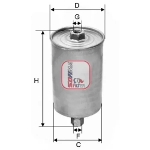 Palivový filter SOFIMA S 1594 B