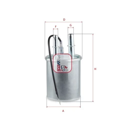 Palivový filter SOFIMA S 1A42 B