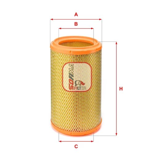 Vzduchový filter SOFIMA S 3900 A