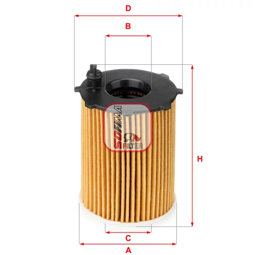 Olejový filter SOFIMA S 5128 PE