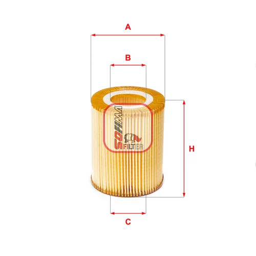 Olejový filter SOFIMA S 5152 PE