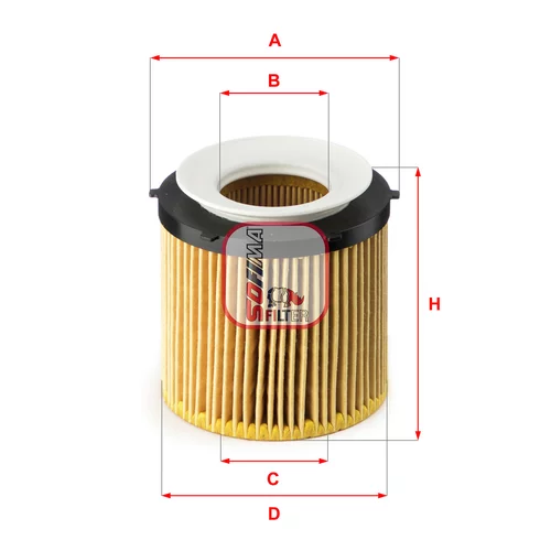 Olejový filter SOFIMA S 5179 PE