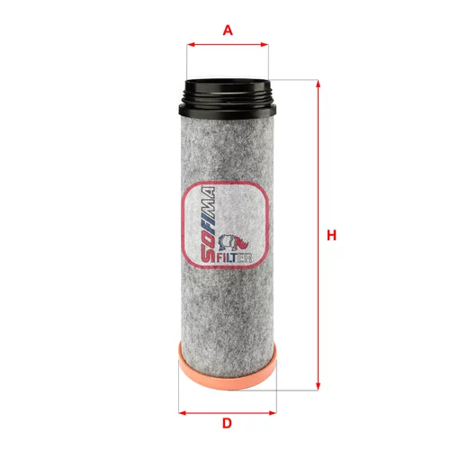 Filter sekundárneho vzduchu SOFIMA S 7616 A