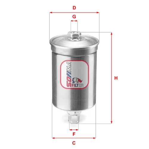 Palivový filter SOFIMA S 1507 B