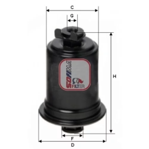 Palivový filter SOFIMA S 1523 B