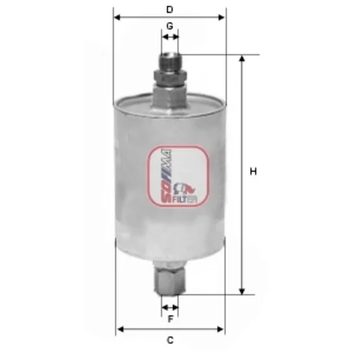 Palivový filter SOFIMA S 1575 B