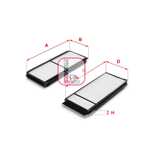 Filter vnútorného priestoru SOFIMA S 3120 C