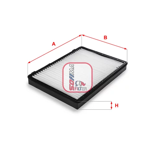 Filter vnútorného priestoru SOFIMA S 3151 C