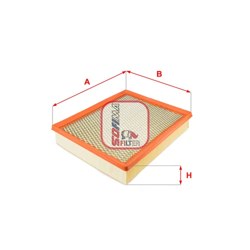 Vzduchový filter SOFIMA S 3802 A