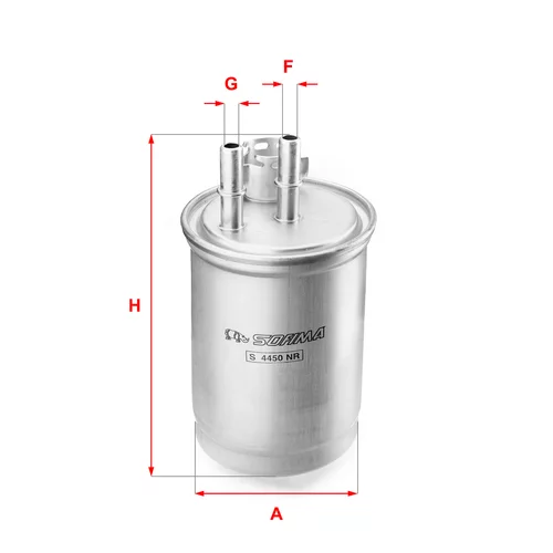 Palivový filter SOFIMA S 4450 NR