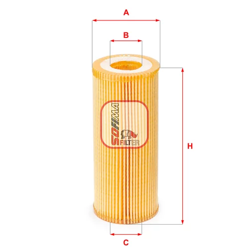 Olejový filter SOFIMA S 5065 PE