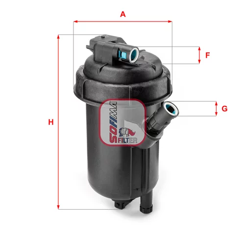 Palivový filter SOFIMA S 5134 GC