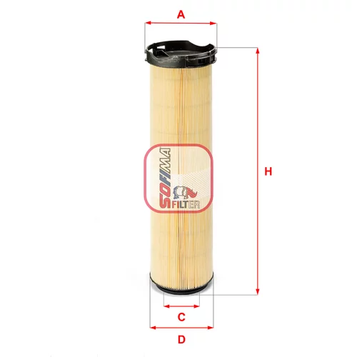 Vzduchový filter SOFIMA S 7586 A