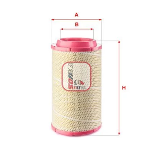 Vzduchový filter SOFIMA S 7F16 A