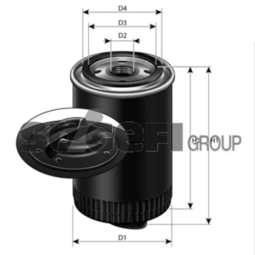 Hydraulický filter riadenia FA6003 /SogefiPro/ - obr. 1