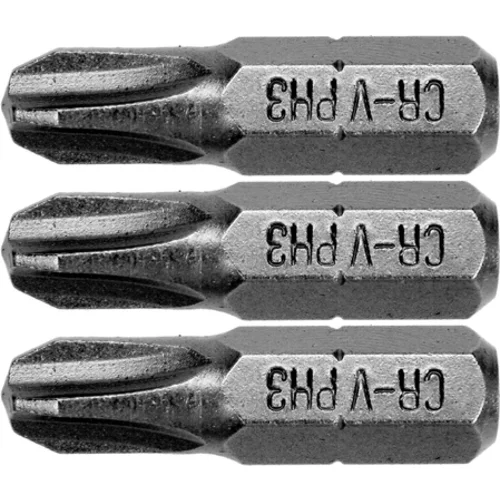 BITS 1/4''X25 MM PH3 3 KS