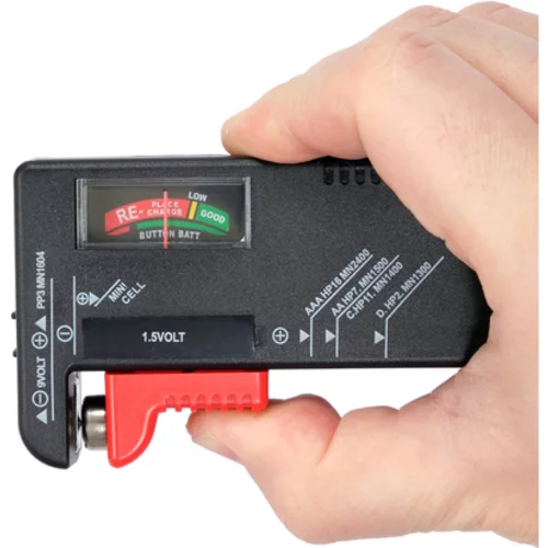 TESTER BATÉRIÍ 1,5V A 9V VŠETKY TYPY /Sthor/ - obr. 6