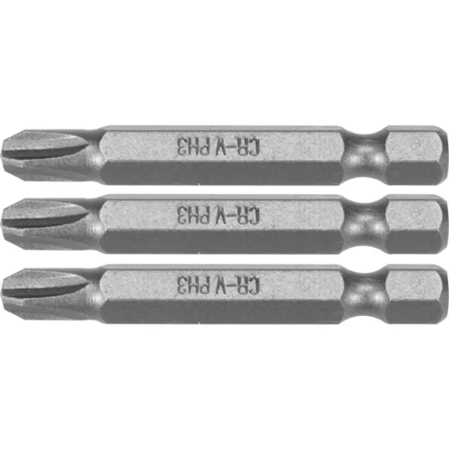 BITS 1/4''X50 MM PH3 3 KS /Sthor/