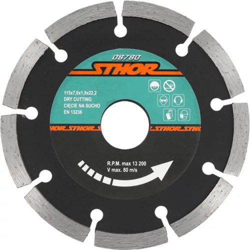 DIAMANTOVÝ DISK ''SEGMENT'' - HS 115MM