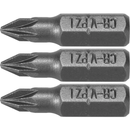 BITS 1/4''X25 MM PZ1 3 KS