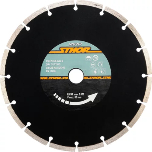 DIAMANTOVÝ DISK ''SEGMENT'' - HS 230MM