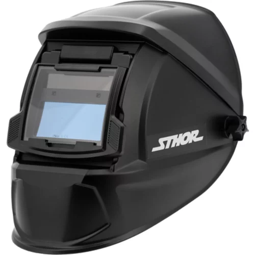 PRAVÁ FAREBNÁ ZVÁRACIA PRILBA VÝKLOPNÝ FILTER 92X42 MM /Sthor/