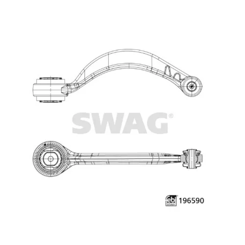 Rameno zavesenia kolies SWAG 33 11 2255