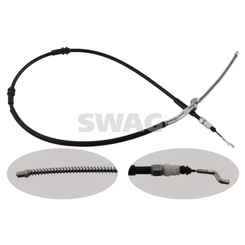Ťažné lanko parkovacej brzdy SWAG 30 93 6712