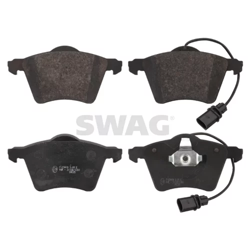 Sada brzdových platničiek kotúčovej brzdy SWAG 30 91 6640