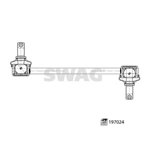 Tyč/Vzpera stabilizátora SWAG 33 11 2445