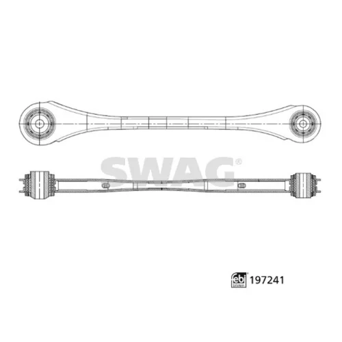 Rameno zavesenia kolies SWAG 33 11 2523
