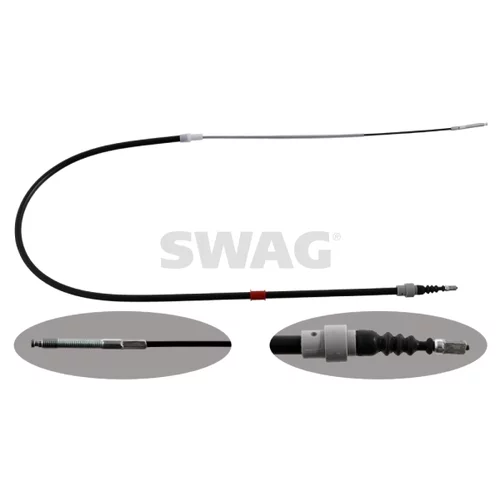 Ťažné lanko parkovacej brzdy SWAG 30 93 0761
