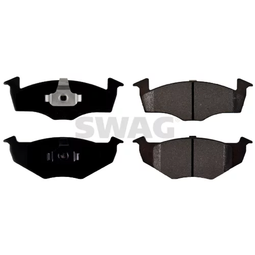 Sada brzdových platničiek kotúčovej brzdy SWAG 30 91 6072