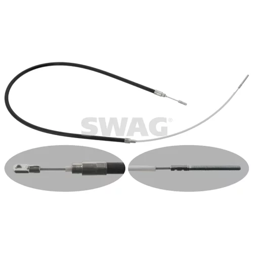 Ťažné lanko parkovacej brzdy SWAG 20 90 1759