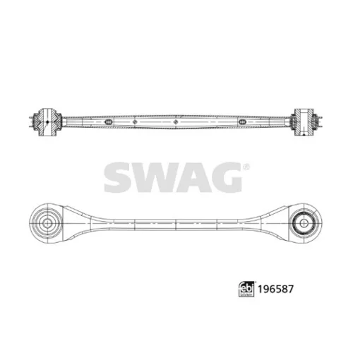 Rameno zavesenia kolies SWAG 33 11 2252