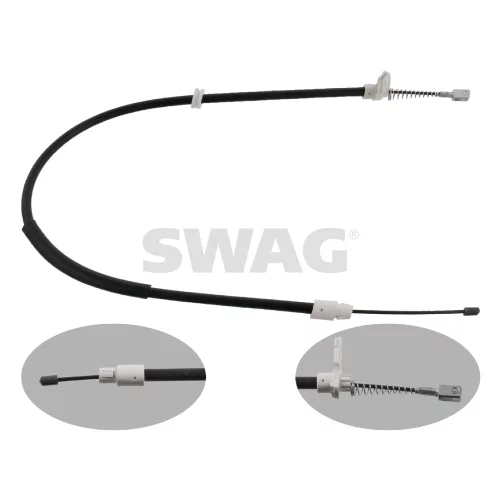 Ťažné lanko parkovacej brzdy SWAG 10 93 4912