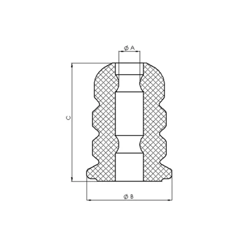 Doraz odpruženia TED99339 /TEDGUM/ - obr. 1