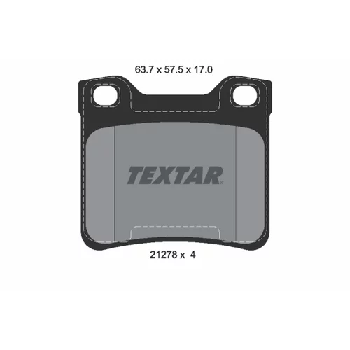 Sada bŕzd, Kotúčová brzda 2127803-0807-00 /TEXTAR/ - obr. 1