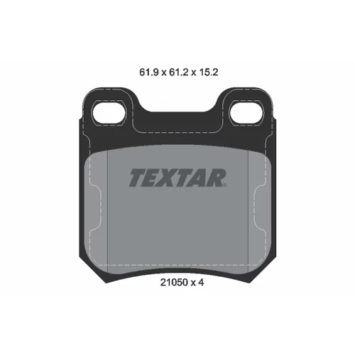 Sada bŕzd, Kotúčová brzda 2105002-0755-00 /TEXTAR/ - obr. 1