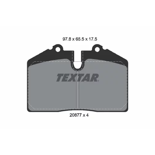 Sada bŕzd, Kotúčová brzda 2087702-0524-00 /TEXTAR/ - obr. 1