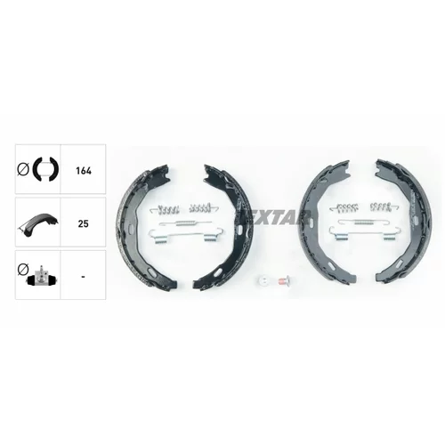 Sada brzd. čeľustí parkov. brzdy 91066900 /TEXTAR/ - obr. 1