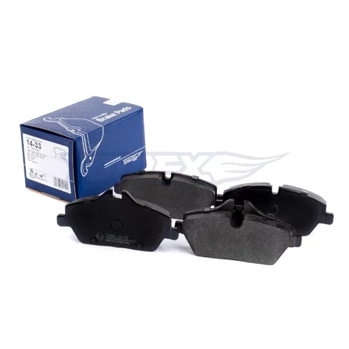Sada brzdových platničiek kotúčovej brzdy TX 14-33 (TOMEX Brakes) - obr. 1