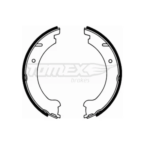 Sada brzdových čeľustí TOMEX Brakes TX 21-69
