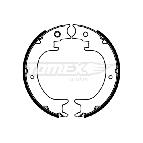 Sada brzdových čeľustí TOMEX Brakes TX 22-86