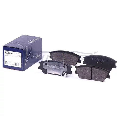 Sada brzdových platničiek kotúčovej brzdy TX 60-01 (TOMEX Brakes) - obr. 1