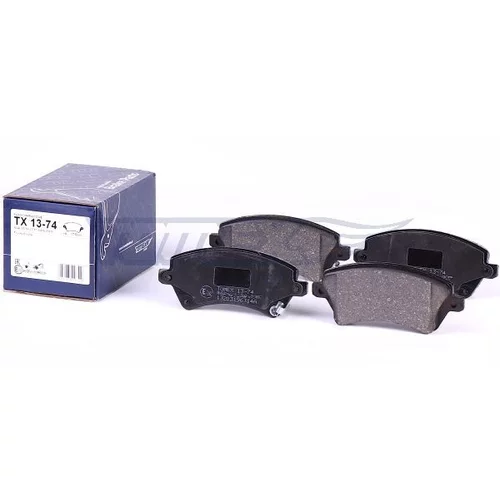 Sada brzdových platničiek kotúčovej brzdy TX 13-74 (TOMEX Brakes) - obr. 1