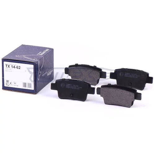 Sada brzdových platničiek kotúčovej brzdy TX 14-62 (TOMEX Brakes) - obr. 1