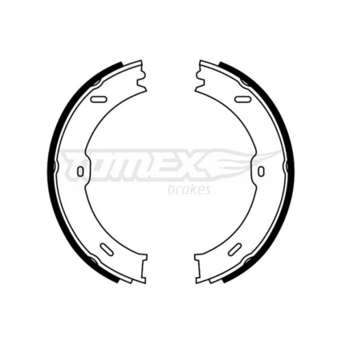 Sada brzdových čeľustí TOMEX Brakes TX 22-13