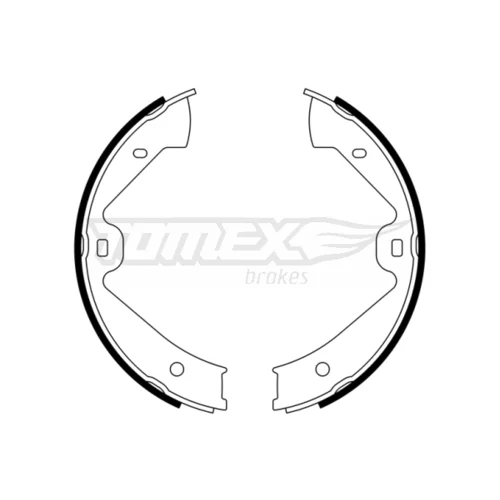 Sada brzdových čeľustí TOMEX Brakes TX 23-11