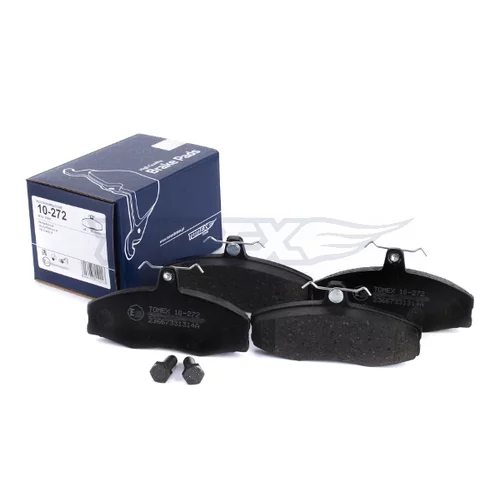 Sada brzdových platničiek kotúčovej brzdy TX 10-272 (TOMEX Brakes) - obr. 1